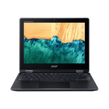 Load image into Gallery viewer, Acer Chromebook 12 Spin 512 12&quot; Touch 4GB 32GB eMMC Pentium® Silver N5000 1.10GHz ChromeOS, Black (Certified Refurbished)
