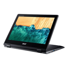 Load image into Gallery viewer, Acer Chromebook 12 Spin 512 12&quot; Touch 4GB 32GB eMMC Pentium® Silver N5000 1.10GHz ChromeOS, Black (Certified Refurbished)
