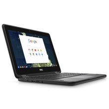 Load image into Gallery viewer, Dell Chromebook 11 5190 11.6&quot; Touch 4GB 32GB eMMC Celeron® N3350 1.1GHz ChromeOS, Black (Refurbished)
