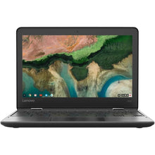 Load image into Gallery viewer, Lenovo Chromebook 300e 2nd Gen 11.6&quot; 4GB 32GB eMMC MediaTek® MT8173C 1.3GHz ChromeOS, Gray (Refurbished)
