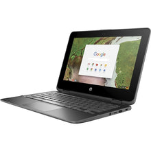 Load image into Gallery viewer, HP Chromebook x360 11 G1 EE 11.6&quot; Touch 4GB 32GB SSD Celeron® N3350 1.1GHz ChromeOS, Gray (Certified Refurbished)
