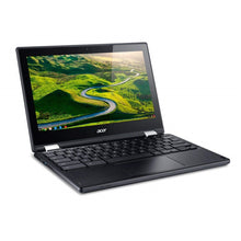 Load image into Gallery viewer, Acer Chromebook R 11 C738T-C8Q2 11.6&quot; Touch 4GB 16GB eMMC Celeron® N3060 1.6GHz ChromeOS, Black (Certified Refurbished)
