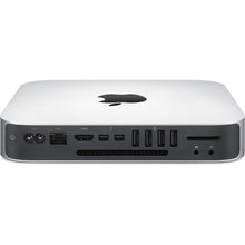 Load image into Gallery viewer, Apple Mac Mini MGEQ2LL/A 8GB 256GB SSD Core™ i5-4278U 2.8GHz Mac OSX, Silver (Certified Refurbished)
