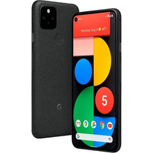 Load image into Gallery viewer, Google Pixel 5 128GB 6&quot; 5G AT&amp;T Only, Just Black (Certified Refurbished)
