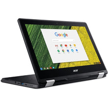 Load image into Gallery viewer, Acer Chromebook Spin 11 11.6&quot; Touch 4GB 32GB eMMC Celeron® N3350 1.1GHz ChromeOS, Black (Refurbished)
