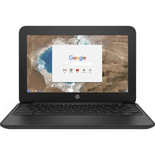 Load image into Gallery viewer, HP Chromebook 11 G5 (1FX82UT#ABA) 11.6&quot; 4GB 16GB eMMC Celeron® N3060 2.48GHz ChromeOS, Black (Refurbished)
