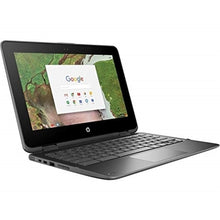 Load image into Gallery viewer, HP Chromebook x360 11 G2 EE 11.6&quot; 4GB 32GB SSD Celeron® N3350 1.1GHz ChromeOS, Gray (Refurbished)
