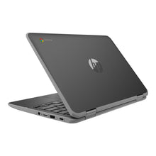 Load image into Gallery viewer, HP Chromebook 11 x360 G2 EE 11.6&quot; Touch 8GB 64GB SSD Celeron® N4000 1.1GHz ChromeOS, Gray (Refurbished)
