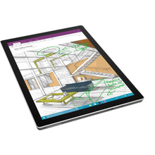 Load image into Gallery viewer, Microsoft Surface Pro 4 12.3&quot; Tablet 128GB WiFi Core™ m3-6Y30 2.2GHz, Silver (Refurbished)
